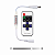 Mini Dimmer Fita LED com Controle Remoto 12V 24V 6A - Imagem 1