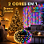 Cordão LED Natal 20 Metros Quente + RGB 12 Efeitos Fio Preto Bivolt - Imagem 2