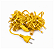 KIT 60 Metros Pisca LED Natal Fixo Amarelo IP44 Fio Amarelo 220V - Imagem 4