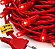 KIT 60 Metros Pisca LED Natal Fixo Vermelho IP44 Fio Vermellho 220V - Imagem 5