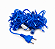 KIT 60 Metros Pisca LED Natal Fixo Azul IP44 Fio Azul 220V - Imagem 7