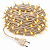 KIT 60 Metros Pisca LED Natal Fixo Branco Quente IP44 Transparente 220V - Imagem 1