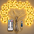 Cortina LED 3x3 Fio de Fada Branco Quente Controle USB - Imagem 2