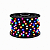 Cordão LED Natal Digital 100 Metros 2811 RGBIC IP67 12V Fio Preto - Imagem 1