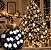 Varal LED Natal Strobo 6 Metros 20 Lampadas IP65 Branco Frio Bivolt - Imagem 7