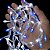 Pisca LED Natal Sequencial 3 Metros Azul Fio Translucido Bivolt - Imagem 4