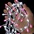 Pisca LED Natal Sequencial 3 Metros Rosa Fio Translucido Bivolt - Imagem 4