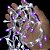 Pisca LED Natal Sequencial 3 Metros Roxo Fio Translucido Bivolt - Imagem 4