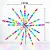 Sputnik LED Natal 100x100 RGB Digital IP44 Controle Remoto Bivolt - Imagem 6