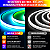 KIT Fita LED COB Neon 24V Digital Dream Color 2811 IP67 5 Metros + Fonte - Imagem 6