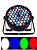 Canhão Refletor PARLED64 54 LED 1W RGBW DMX Refletor Iluminação Festa Balada DJ Bivolt - Imagem 4