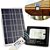 Refletor LED 100W Placa Solar Bateria Recarregavel SMD Branco Frio IP67 KIT Completo - Imagem 1