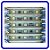 Kit 100 Modulo LED 5050 Letreiro SMD IP65 Externo 12V Dupla Face 3M Azul - Imagem 3