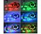 Fita LED USB 5V 5050 RGB Colorida 150 LED 12W / metro Black com Silicone Rolo 3 metros + Controlador - Imagem 8