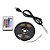 Fita LED USB 5V 3528 RGB Colorida 90LED 4.8W / metro Black com Silicone Rolo 3 metros + Controlador - Imagem 3