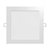 Painel 12W LED Embutir Slim Quadrado 17x17 6500K Branco Frio Bivolt - Imagem 2