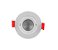 Spot 12W Redondo LED COB Direcional 3500K Branco Quente Bivolt - Imagem 2