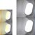 Luminaria Arandela Tartaruga LED 15W Branco Oval IP67 Externa Branco Frio 6500K Bivolt - Imagem 4