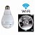 Lampada Camera Wi-Fi Espiã LED V380 Panoramica Bivolt E27 - Imagem 2