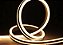 Mangueira Fita LED Neon Flex Branco Quente 3500K 127V Metro - Imagem 3