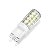 KIT 10 Lampadas LED G9 5W Halopim 3500K Branco Quente Bivolt - Imagem 2