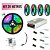 KIT 20 Metros Fita LED 5050 RGB Colorida com Silicone 12V + 3 Amplificador + 1 Fonte 20A - Imagem 1