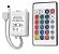 KIT Controle  Fita LED RGB 24 Teclas 5050 3528 12V 6A - Imagem 1