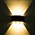 Arandela LED 6W Lente 6 Fachos Branca 3000K Quente Externa Bivolt - Imagem 10