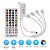 Controle Bluetooth Fita LED RGB 40 Teclas 4 Canais Remoto 12V 24V - Imagem 1