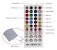 Controle Bluetooth Fita LED RGB 40 Teclas 4 Canais Remoto 12V 24V - Imagem 3