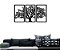 Kit Quadro Decorativo Árvore da Vida - MDF Vazado - Imagem 1