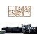 Quadro Decorativo Notas Musicais Vazado - MDF - Imagem 6