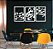Quadro Decorativo Notas Musicais Vazado - MDF - Imagem 3