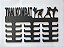 Porta Medalhas Muay Thai Vazado Mdf 6mm - Personalizado com nome - Imagem 6