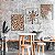 Quadro Decorativo Trio de Folhas Vazados em MDF - Imagem 6