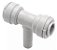 DMFIT - Adaptador "TÊ" - Pino 3/8" x Tubo (2x) 3/8" - Imagem 1