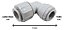 DMFIT - Adaptador "L" - Tubo 3/8" x Metal 3/8" - Imagem 3