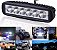 Farol De Milha Auxiliar 6 Leds 18w Off Road Moto Carro - Imagem 1