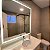 - Espelho Quadrado led 4000K  embutido com touch dimmer  1,00x 1,00 - Imagem 1