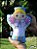 Almofada Boneco Naninha Anjo Menina com Oração - Imagem 3