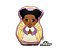 Almofada Boneco Naninha Anjo Menina Lilás - Imagem 1