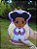 Almofada Boneco Naninha Anjo Menina Lilás - Imagem 3