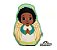 Almofada Boneco Naninha Anjo Menino Verde - Imagem 1