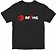 Camiseta BFMGCLUB Tradicional Preta Masculina - Imagem 1