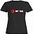 Camiseta BFMGCLUB Tradicional Preta Feminina - Imagem 1