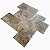Travertino Anticato French Pattern Noce - Imagem 1