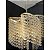 Lustre cristal acrílico pendente caracol dourado moderno sala quarto promoção - Imagem 7