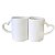 Kit Caneca Love para Sublimação Branco - 2 Unidades Mecolour - Imagem 1