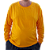 Camiseta Masculina Manga Longa-Malha 100% Poliéster Fiado-Cor Amarelo Ouro - Imagem 1