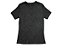 Camiseta Básica Infantil/Juvenil Gola Careca-Malha PV Mescla Preto - Imagem 1
